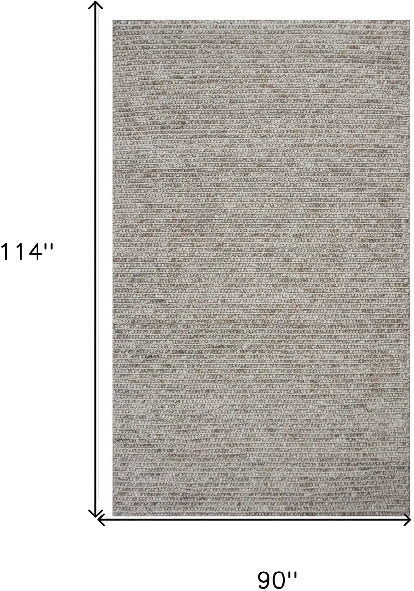 Wool Natural Area Rug Photo 3