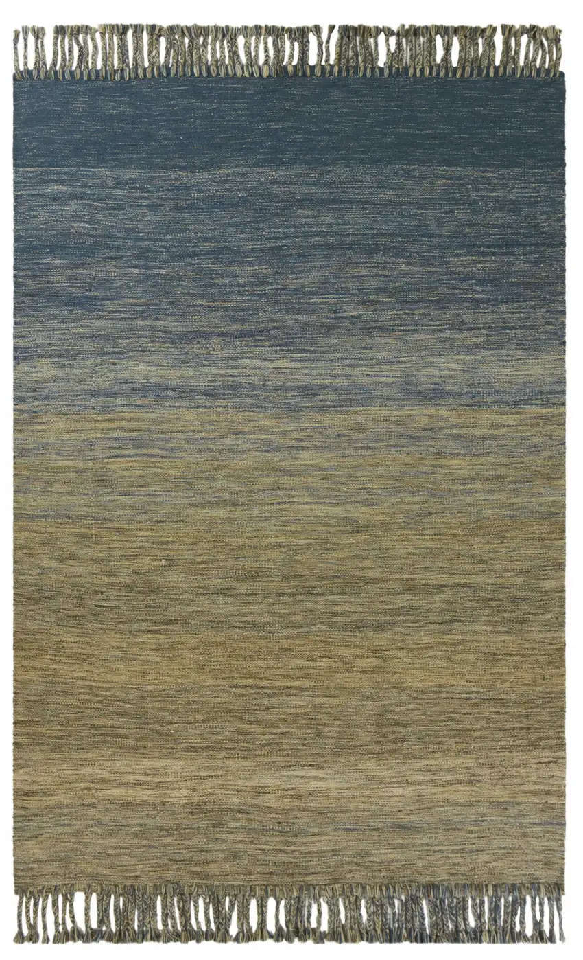 Wool Ocean Area Rug Photo 2