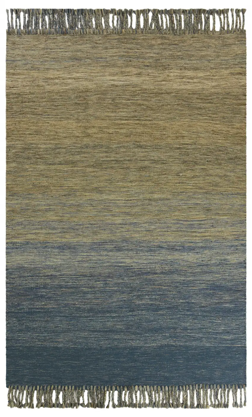 Wool Ocean Area Rug Photo 2