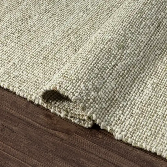 Wool Striped Hand Woven Area Rug Photo 4