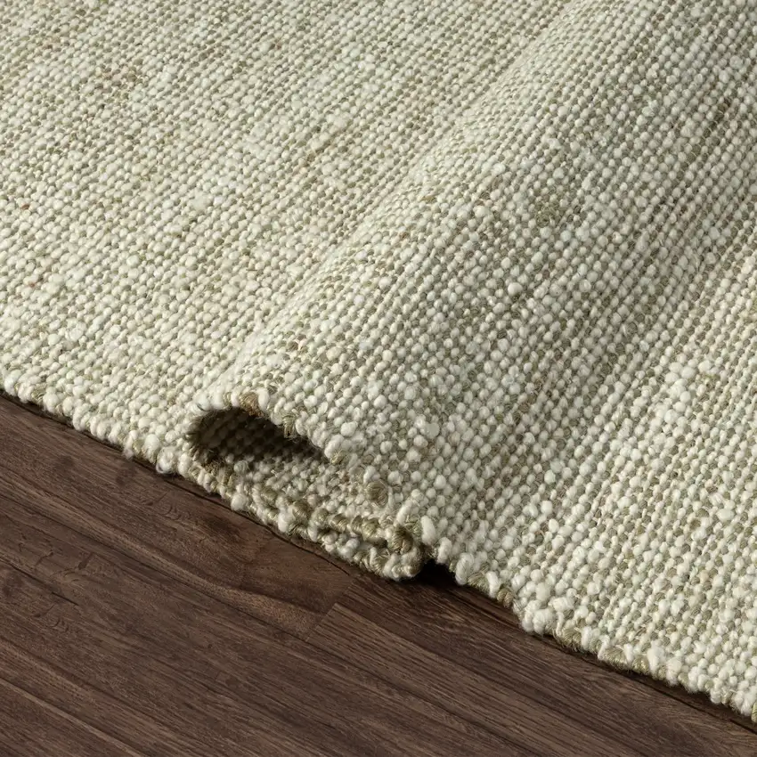 Wool Striped Hand Woven Area Rug Photo 4
