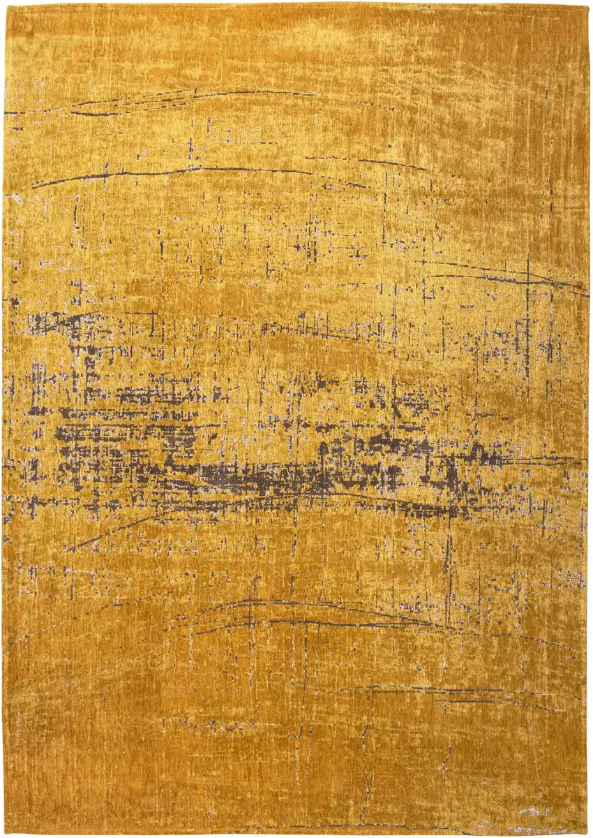 Yellow And Brown Chevron ,Washable, Area Rug Photo 2