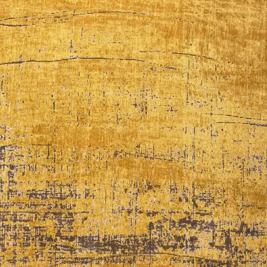 Yellow And Brown Chevron ,Washable, Area Rug Photo 3