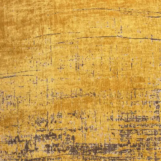 Yellow And Brown Chevron ,Washable, Area Rug Photo 8