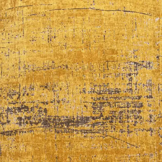 Yellow And Brown Chevron ,Washable, Area Rug Photo 8