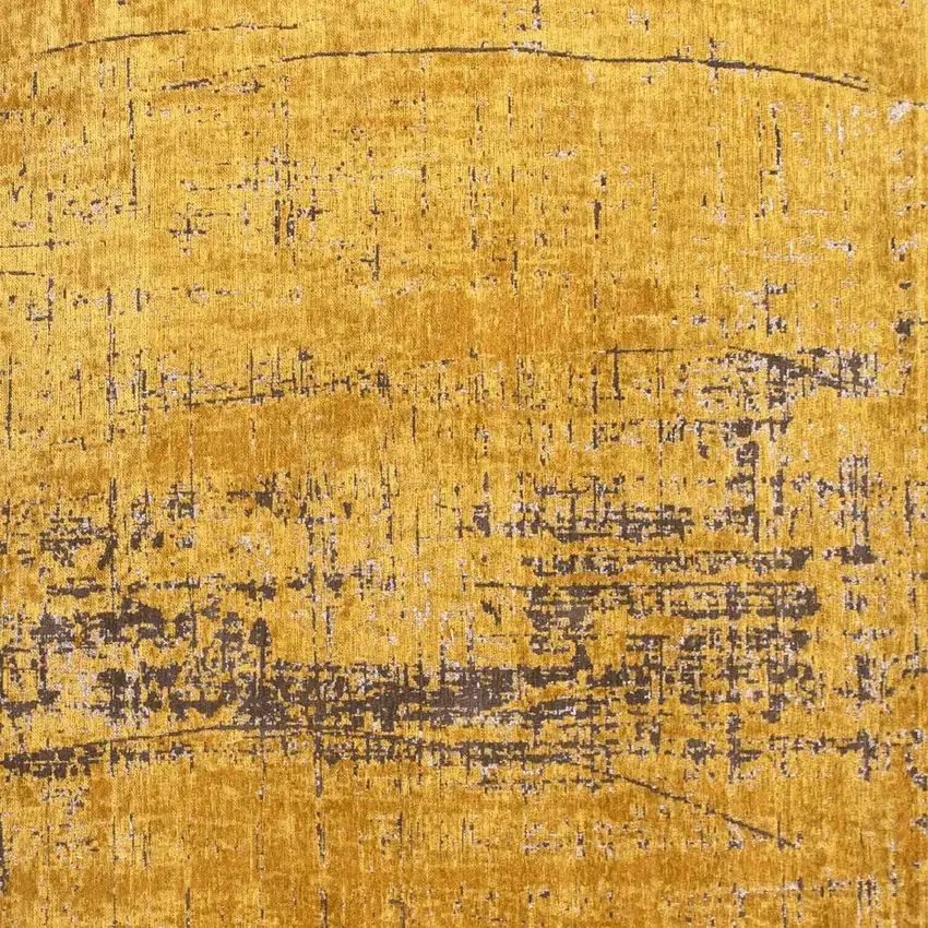 Yellow And Brown Chevron ,Washable, Area Rug Photo 8