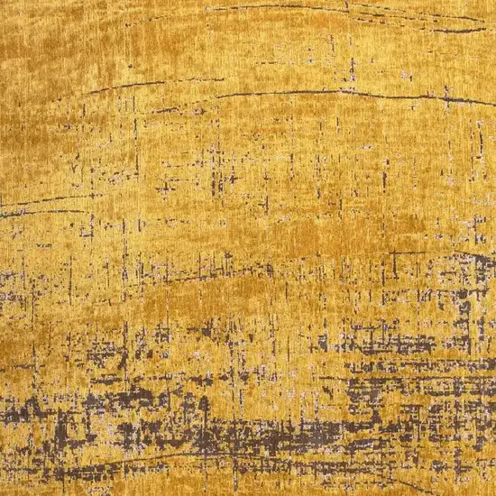 Yellow And Brown Chevron ,Washable, Area Rug Photo 3