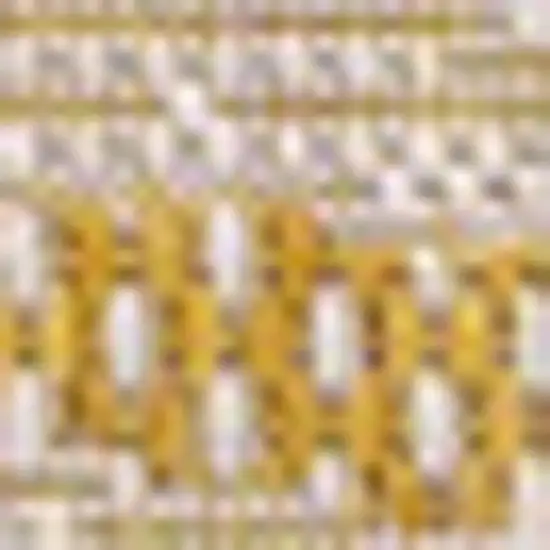 Yellow And Cream Floral Indoor Outdoor Area Rug Photo 2