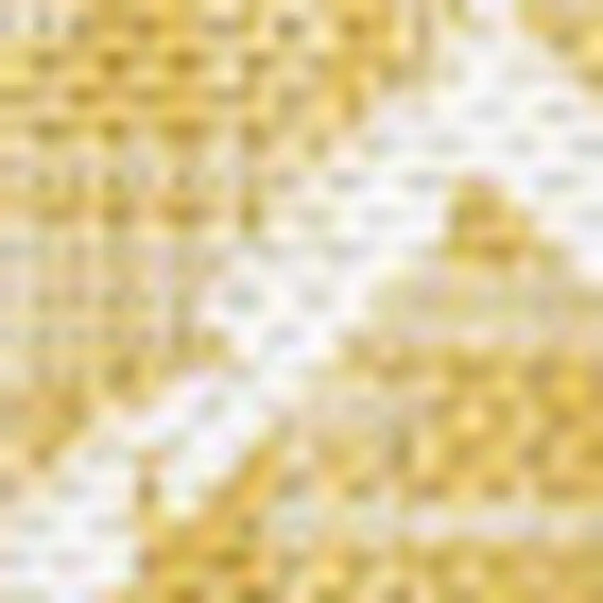 Yellow And Cream Trellis Indoor Outdoor Area Rug Photo 2
