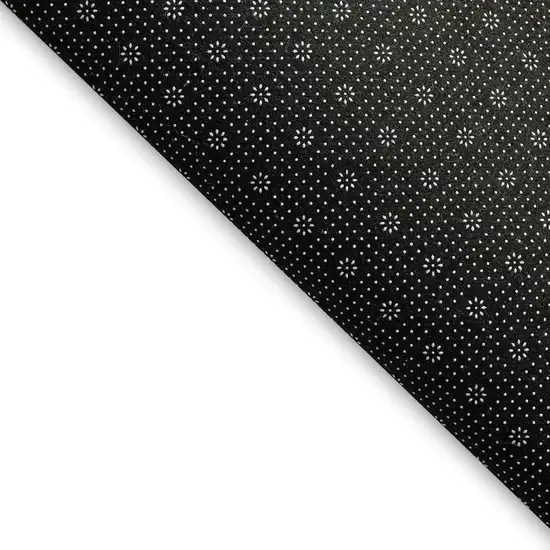 Yellow And Ivory Geometric Washable Area Rug With UV Protection Photo 3