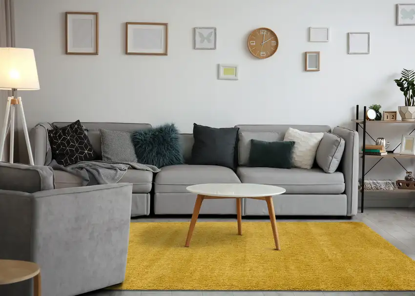 Yellow Area Rug Photo 7