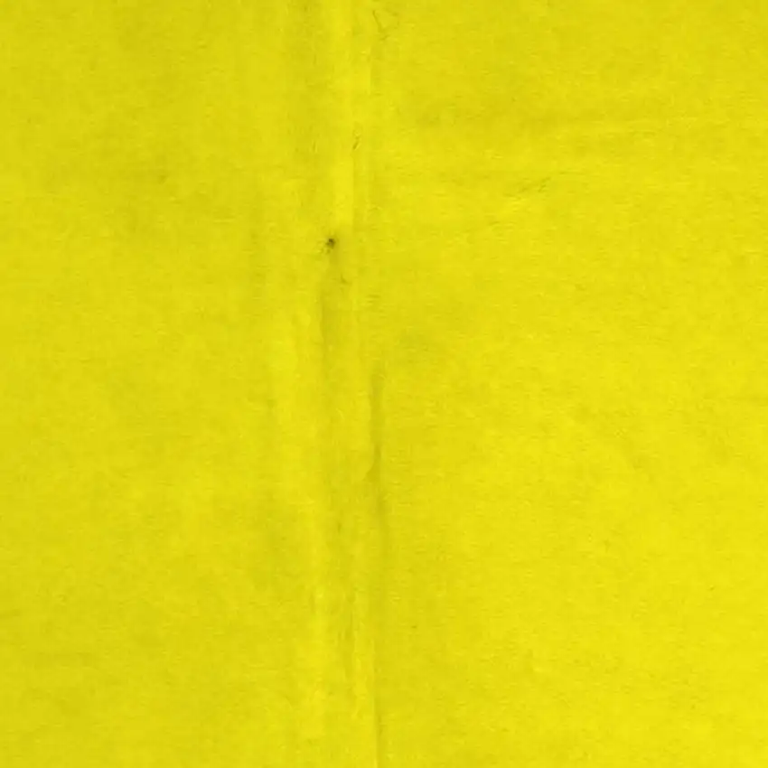 Yellow Cowhide Area Rug Photo 9