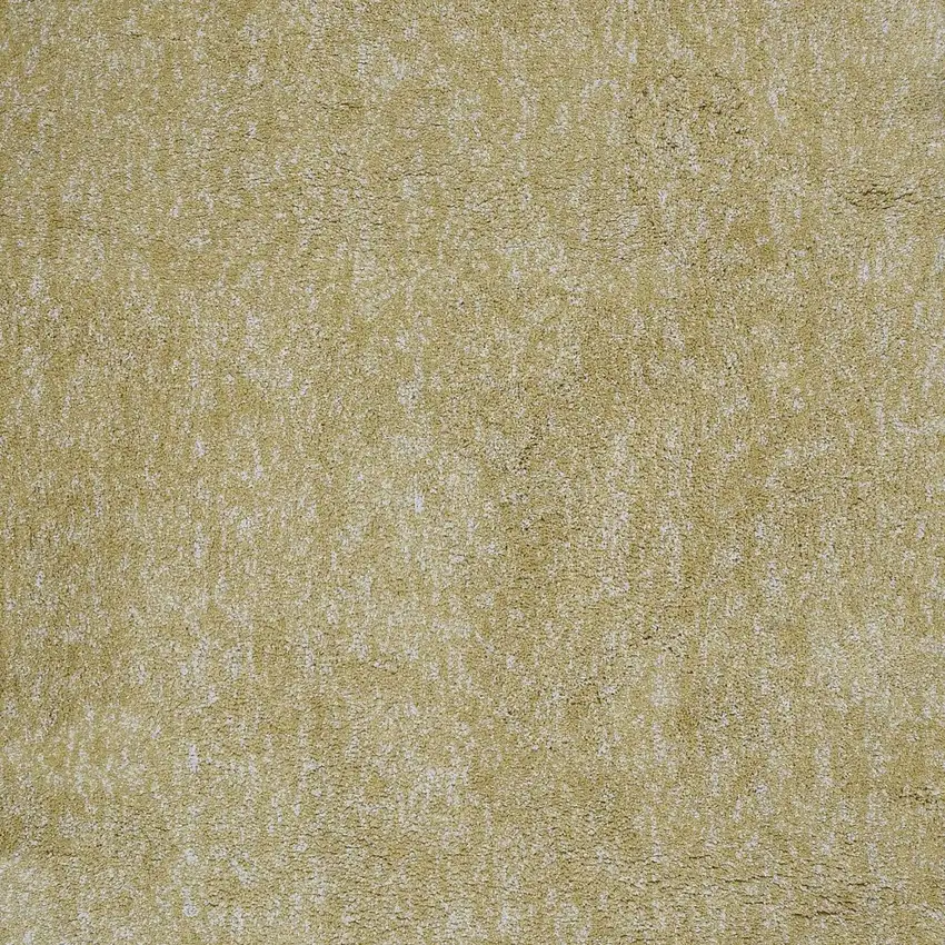 8'X10' Yellow Heather Indoor Shag Rug Photo 4