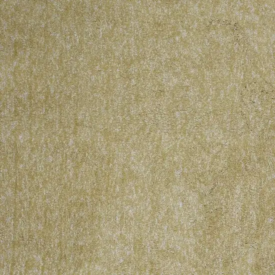 Yellow Shag Hand Woven Area Rug Photo 3