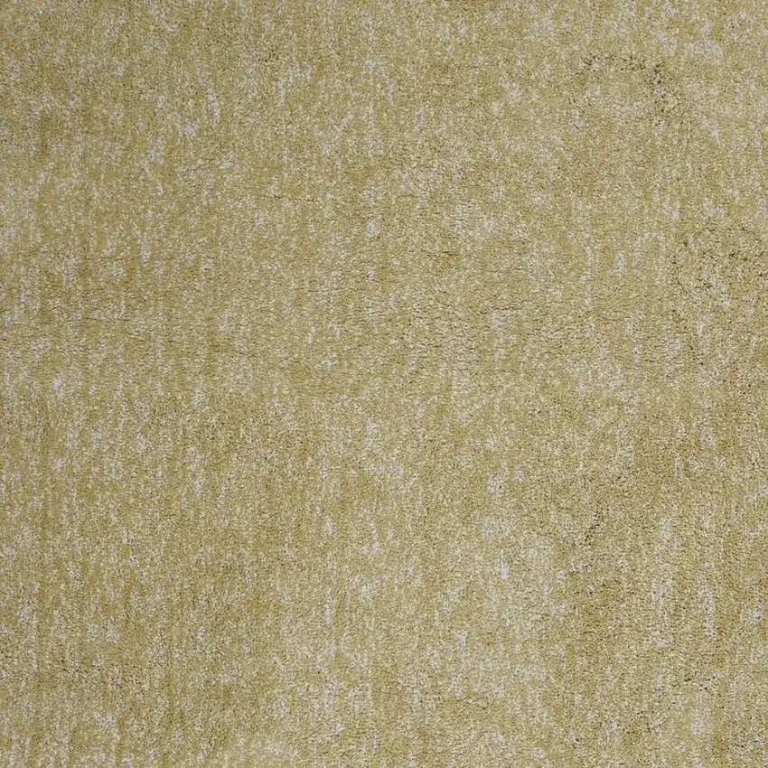 Yellow Shag Hand Woven Area Rug Photo 3