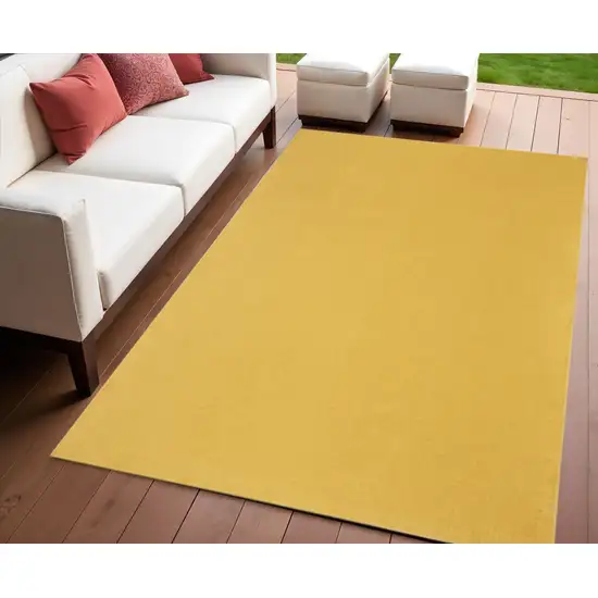 Yellow Indoor Outdoor Area Rug Photo 2