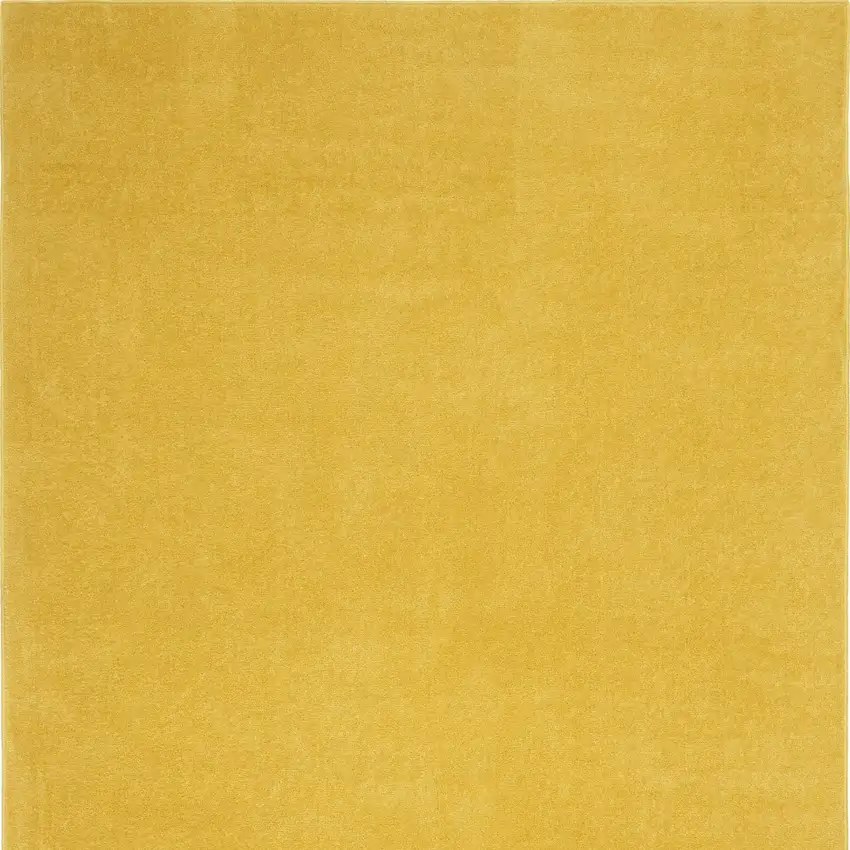 Yellow Non Skid Indoor Outdoor Area Rug Photo 5