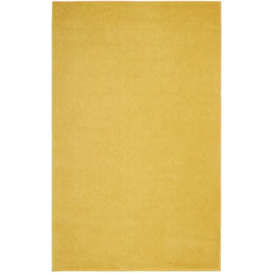 Yellow Indoor Outdoor Area Rug Photo 1