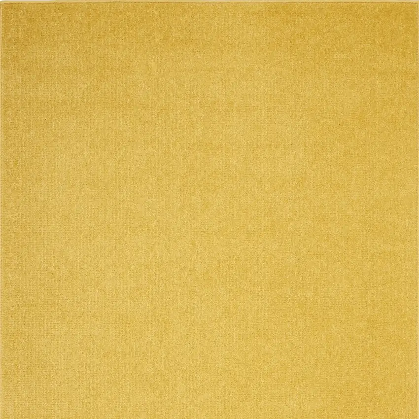 Yellow Non Skid Indoor Outdoor Area Rug Photo 4