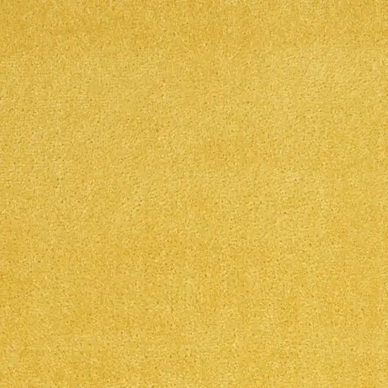 Yellow Non Skid Indoor Outdoor Runner Rug Photo 3
