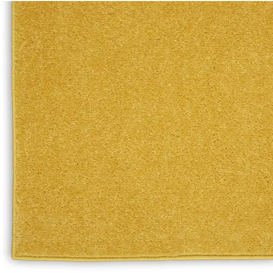 Yellow Indoor Outdoor Runner Rug Photo 4