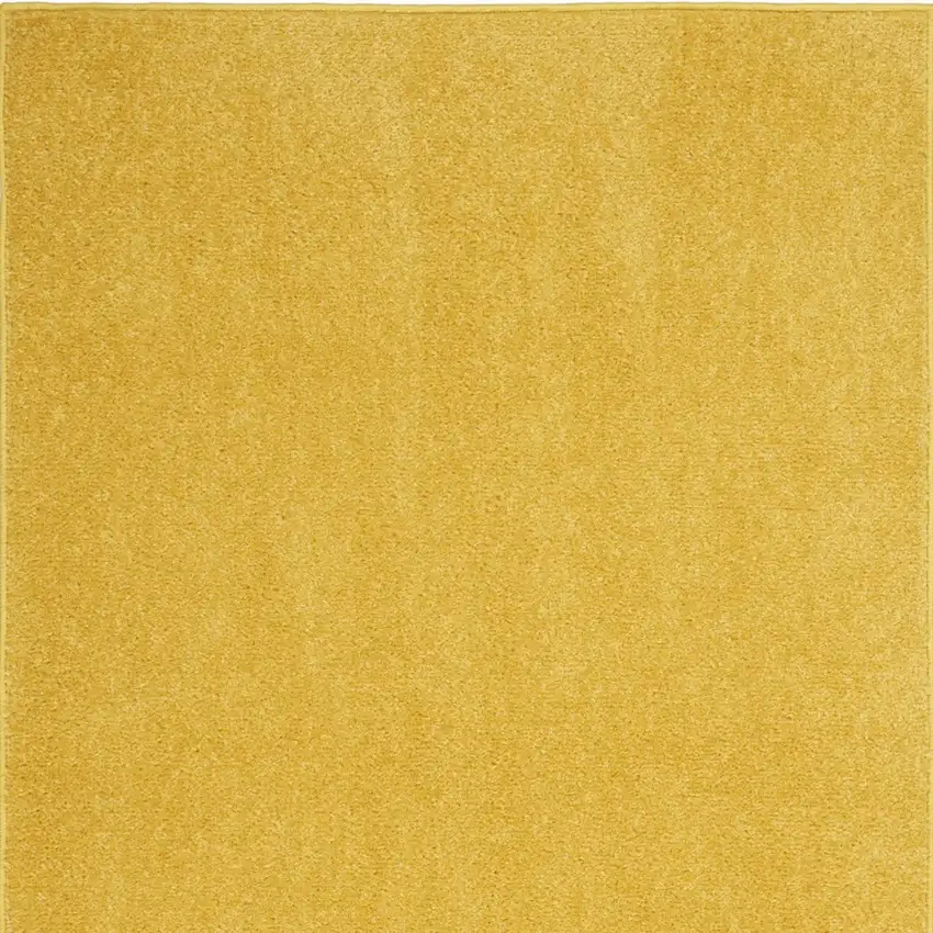 Yellow Non Skid Indoor Outdoor Runner Rug Photo 4