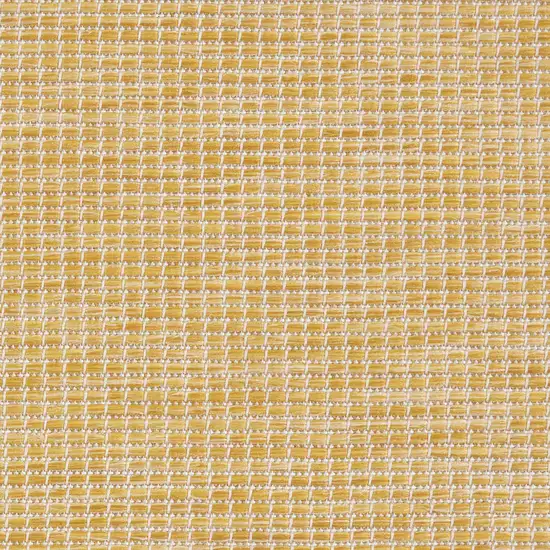 Yellow Power Loom Area Rug Photo 5