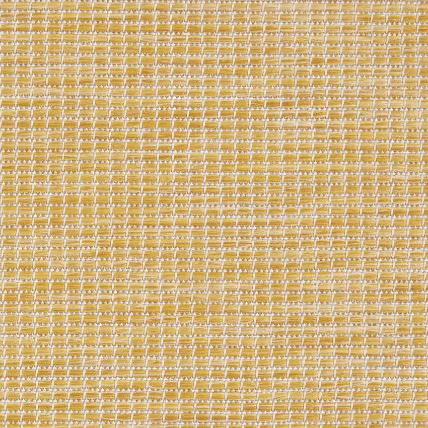 Yellow Power Loom Area Rug Photo 5