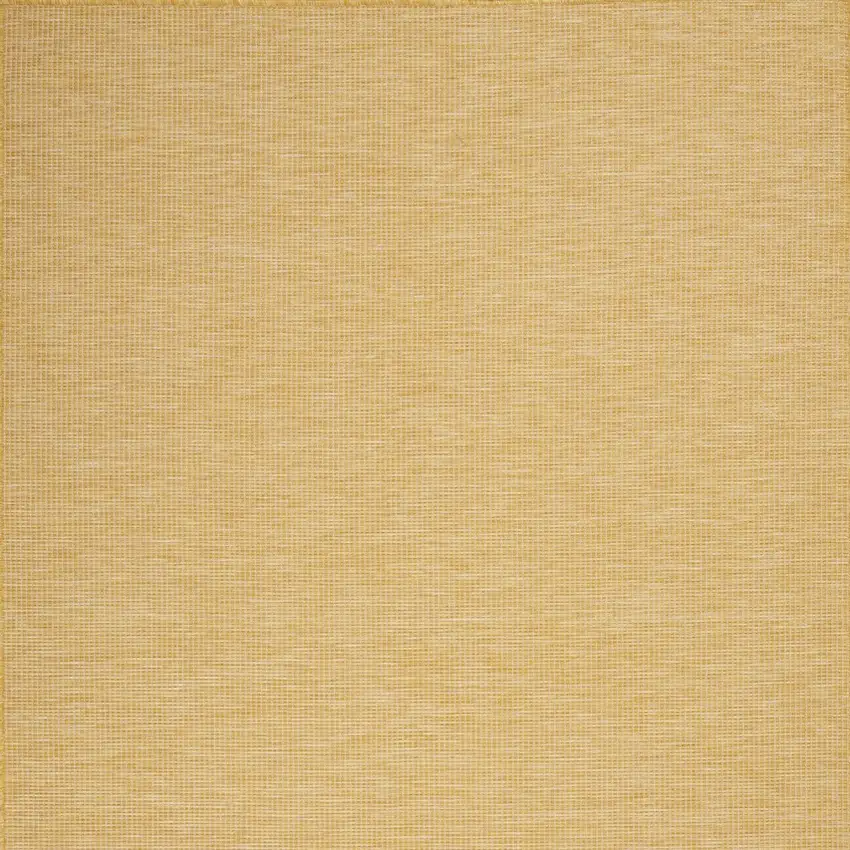 Yellow Power Loom Area Rug Photo 4