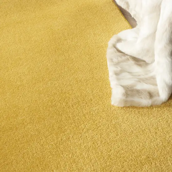 Yellow Square Non Skid Indoor Outdoor Area Rug Photo 6